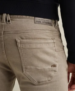 PME LEGEND NIGHTFLIGHT JEANS WASHE heren jeans beige