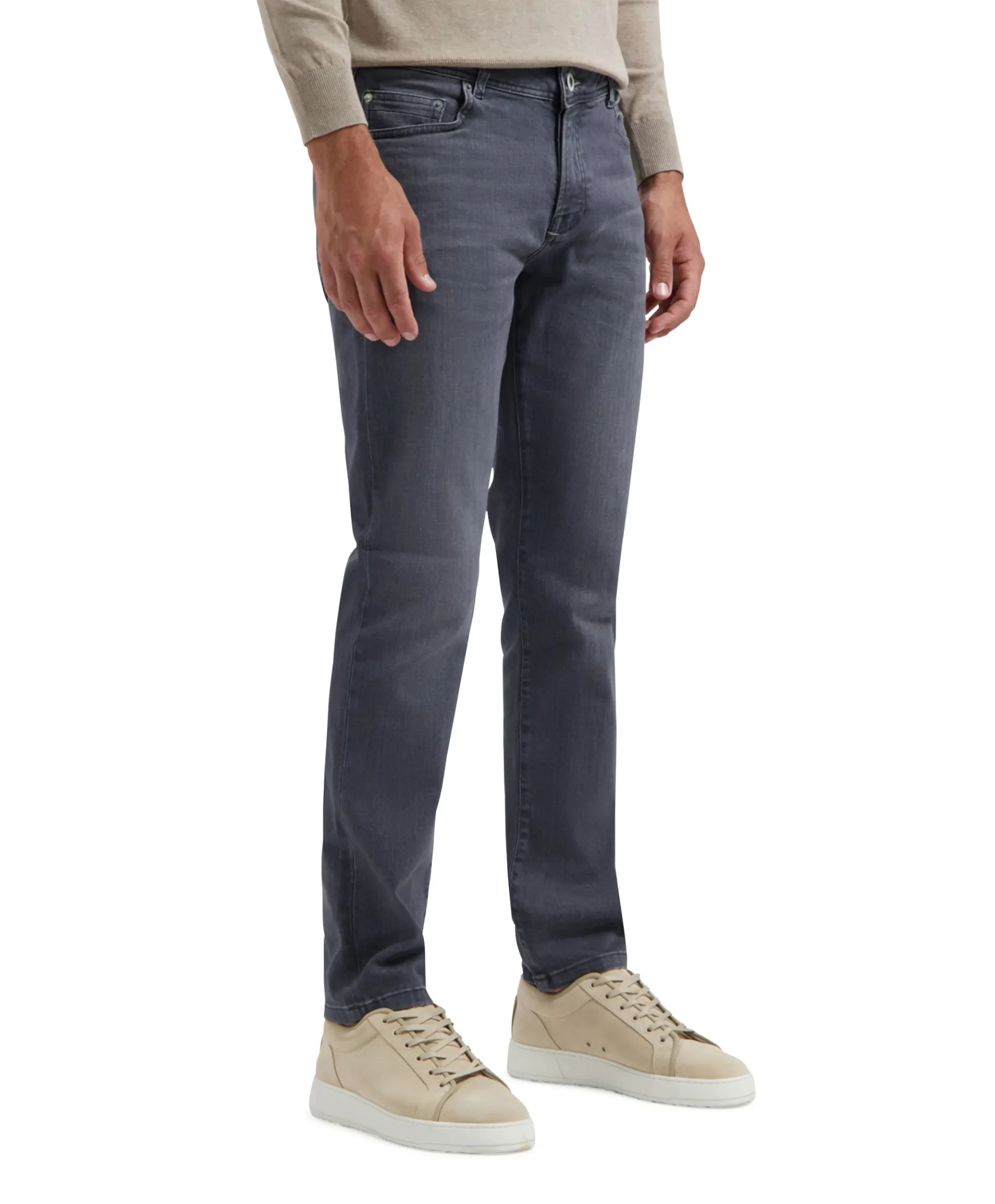 5-Pocket Graphite jeans grijs