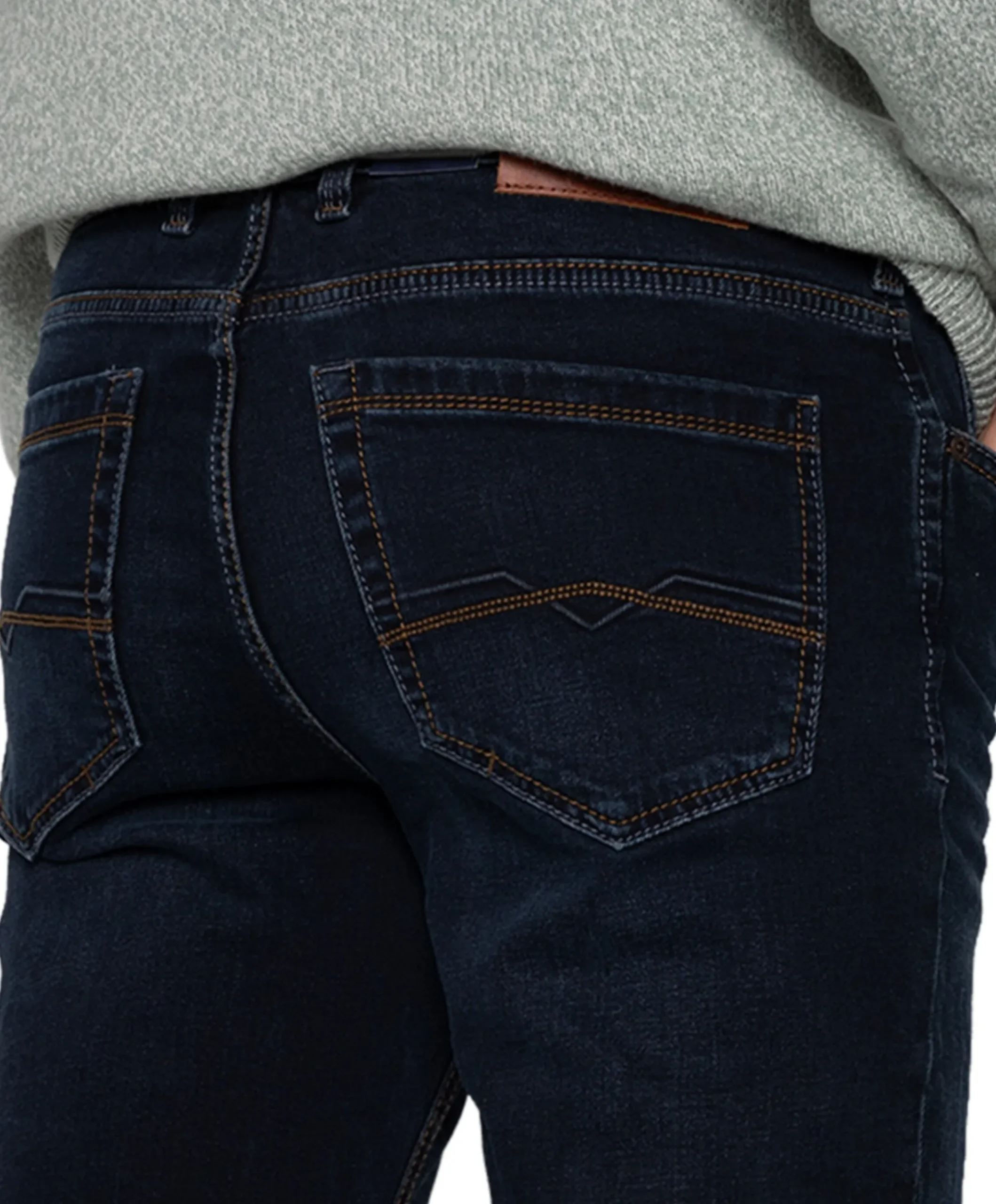 5-Pocket Modern Fit heren jeans blauw