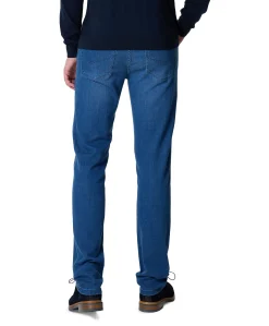 5-Pocket Slim Fit jeans blauw