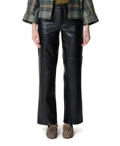 5-Pocket Straight dames broek zwart