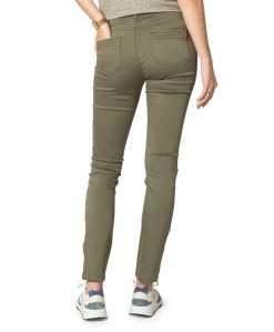 5 Pocket Super Stretch Lang dames broek groen