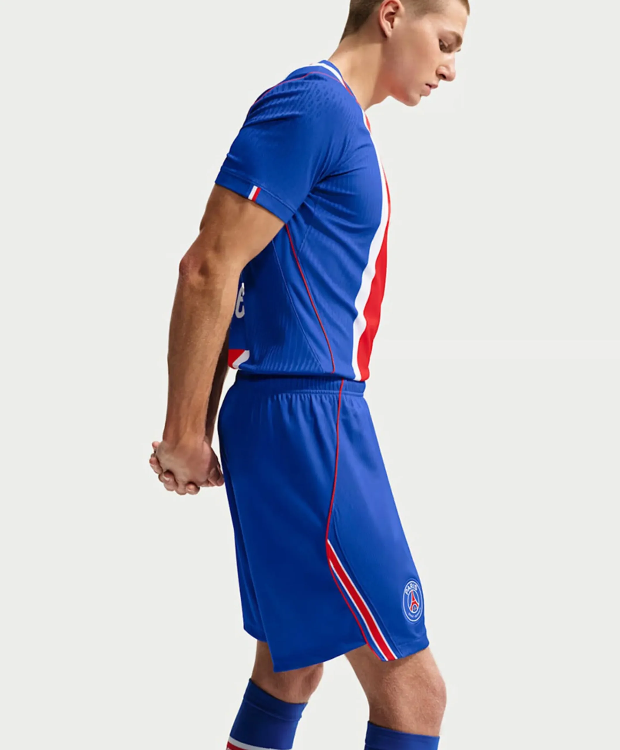 Psg M Nk Df Short Stad Hm heren shorts blauw