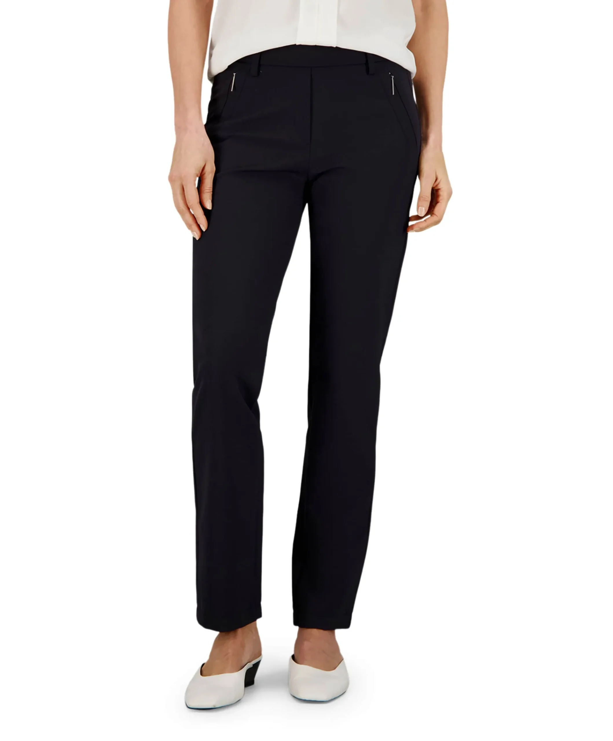 Pull On Slim dames broek blauw