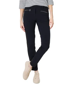 Pull On Slim dames broek zwart