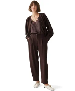 Punto milano dames broek bruin