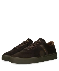 Quartz Auden heren sneakers bruin