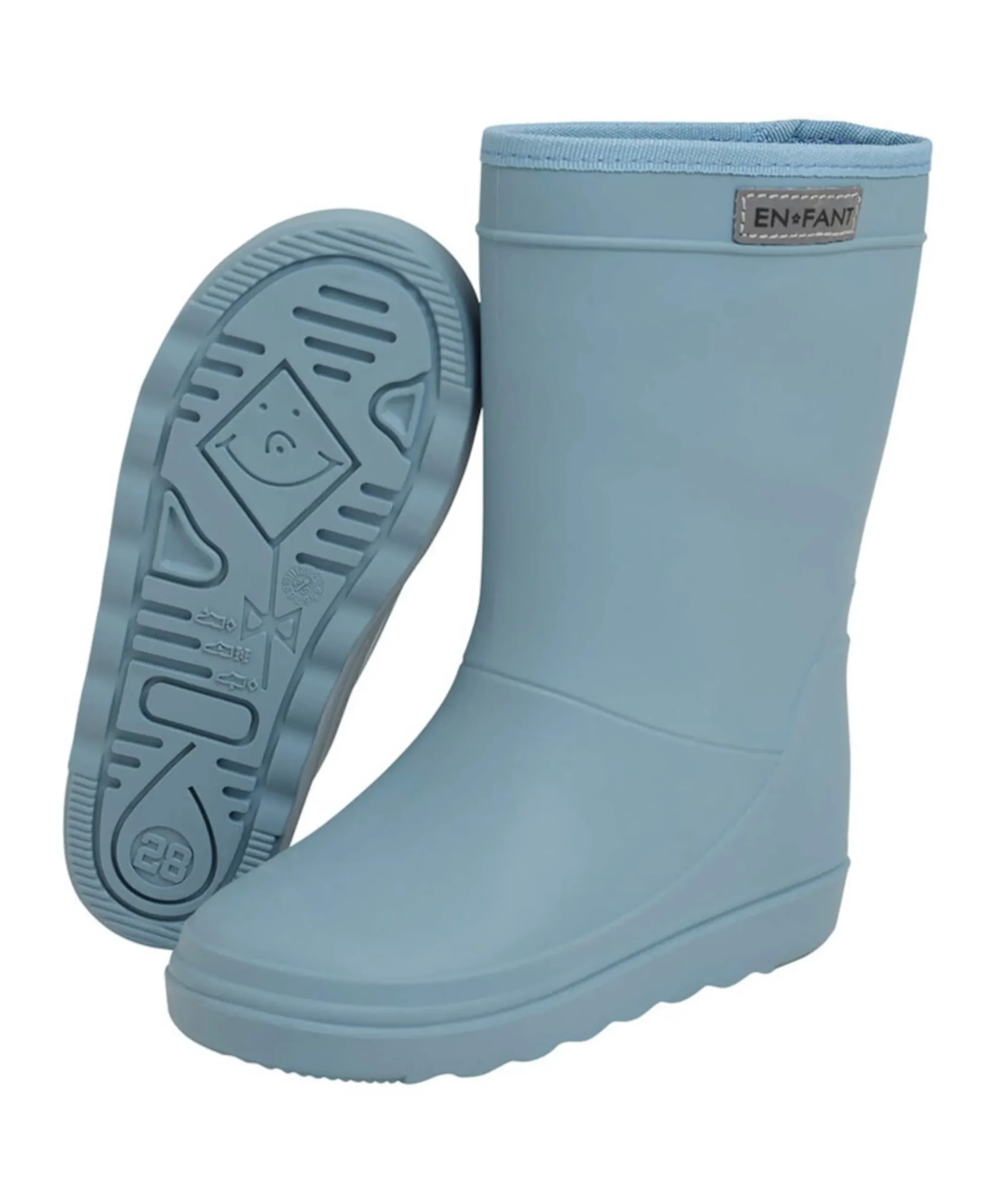 rain boots solid regenlaarzen groen