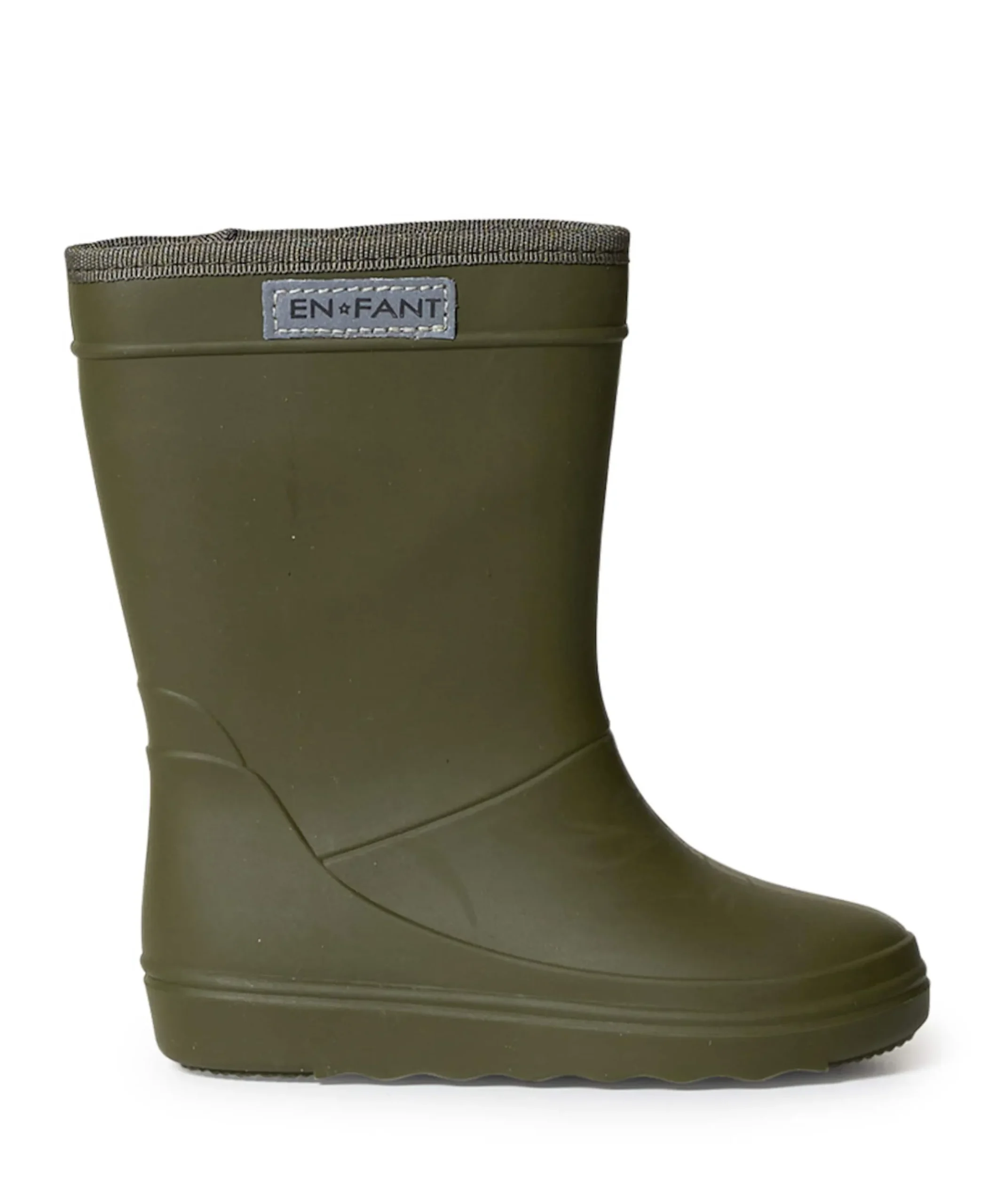 rain boots solid regenlaarzen groen