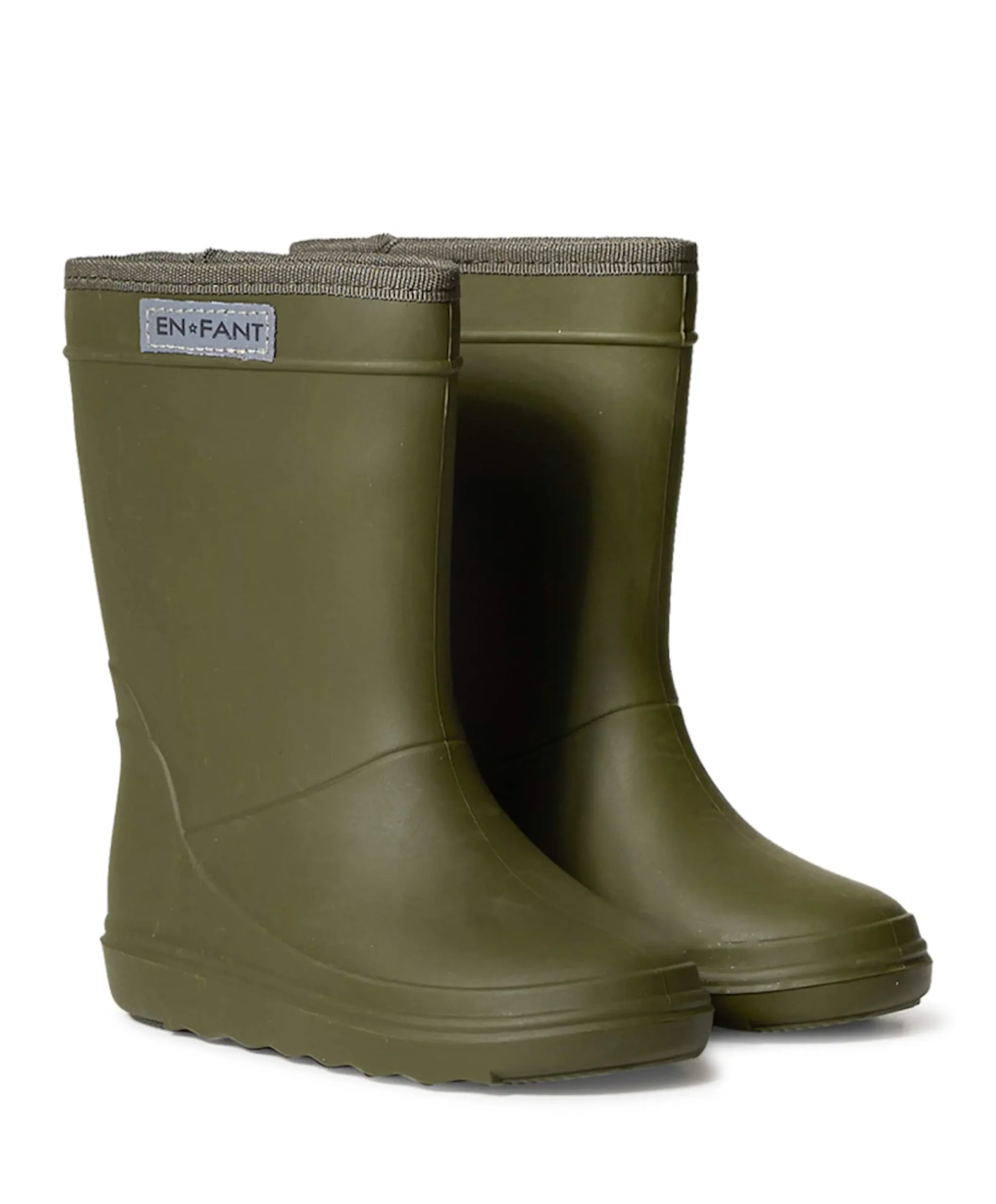 rain boots solid regenlaarzen groen