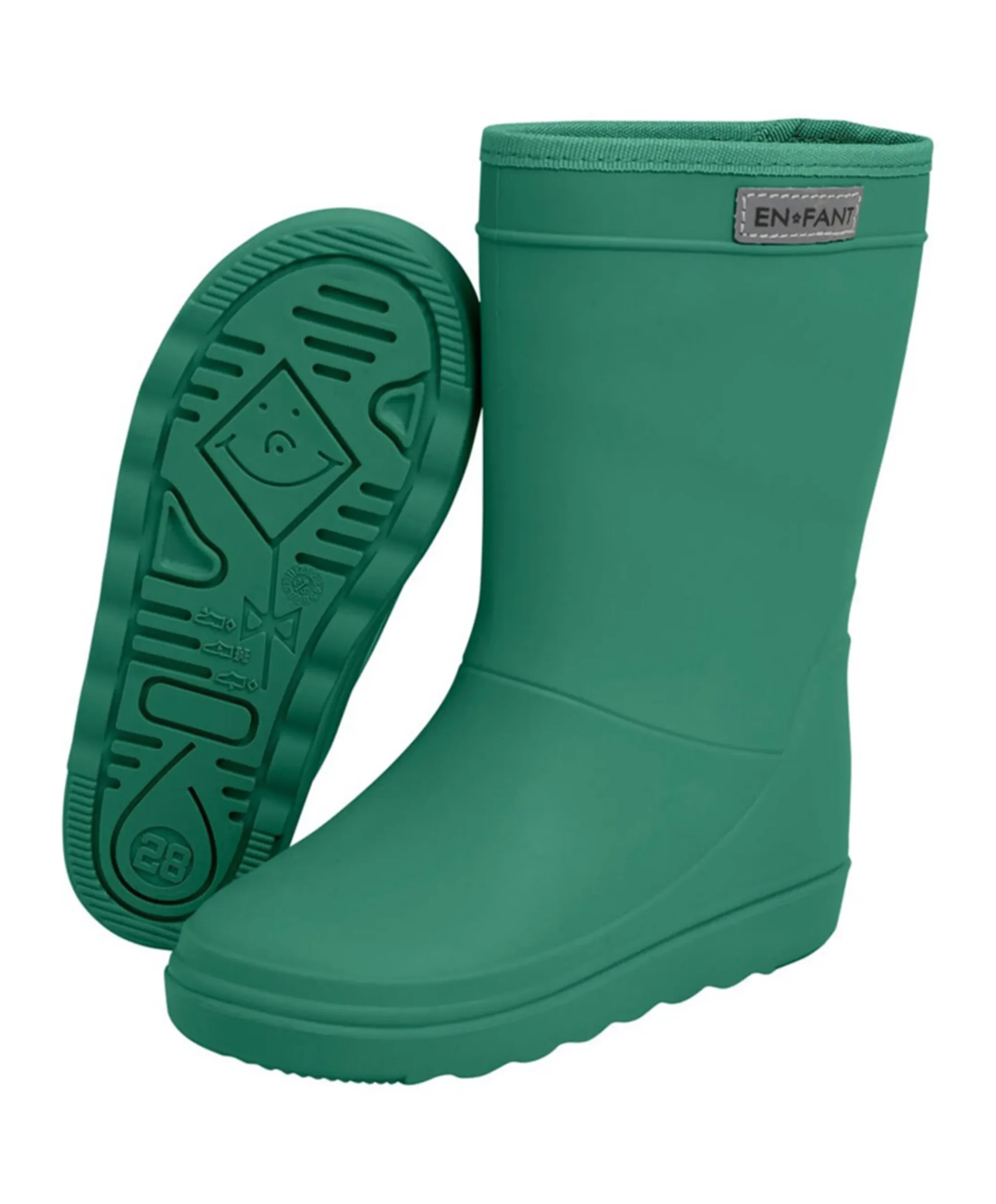 rain boots solid uniseks regenlaarzen groen