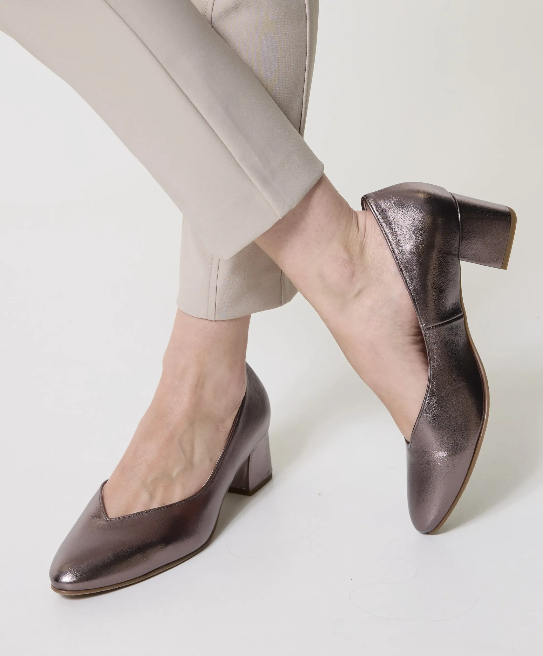 Ravenna dames pumps bruin