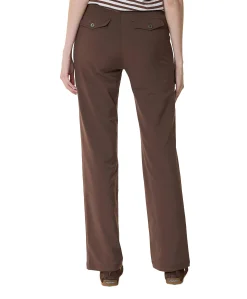 recht TRAVEL dames broek bruin