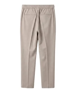 regular fit jongens pantalon beige
