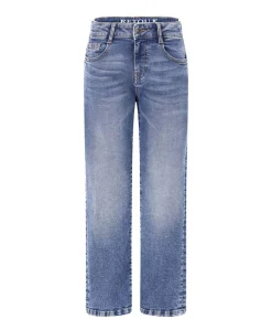 Relaxed fit jongens jeans blauw