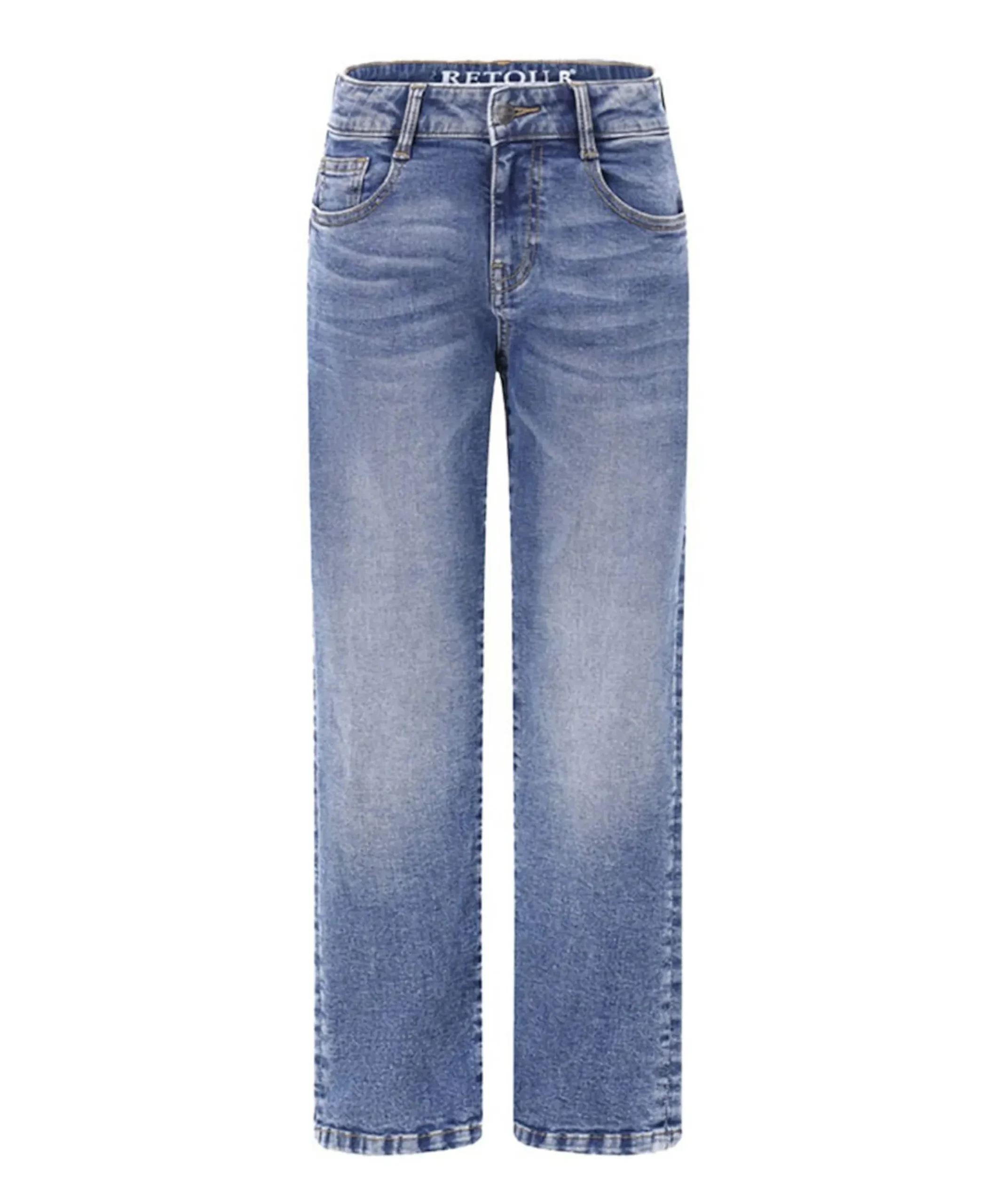 Relaxed fit jongens jeans blauw