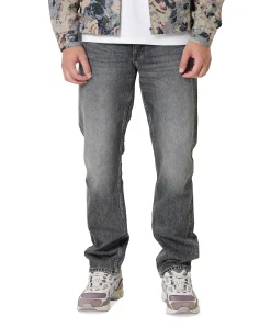Relaxed leg heren jeans grijs