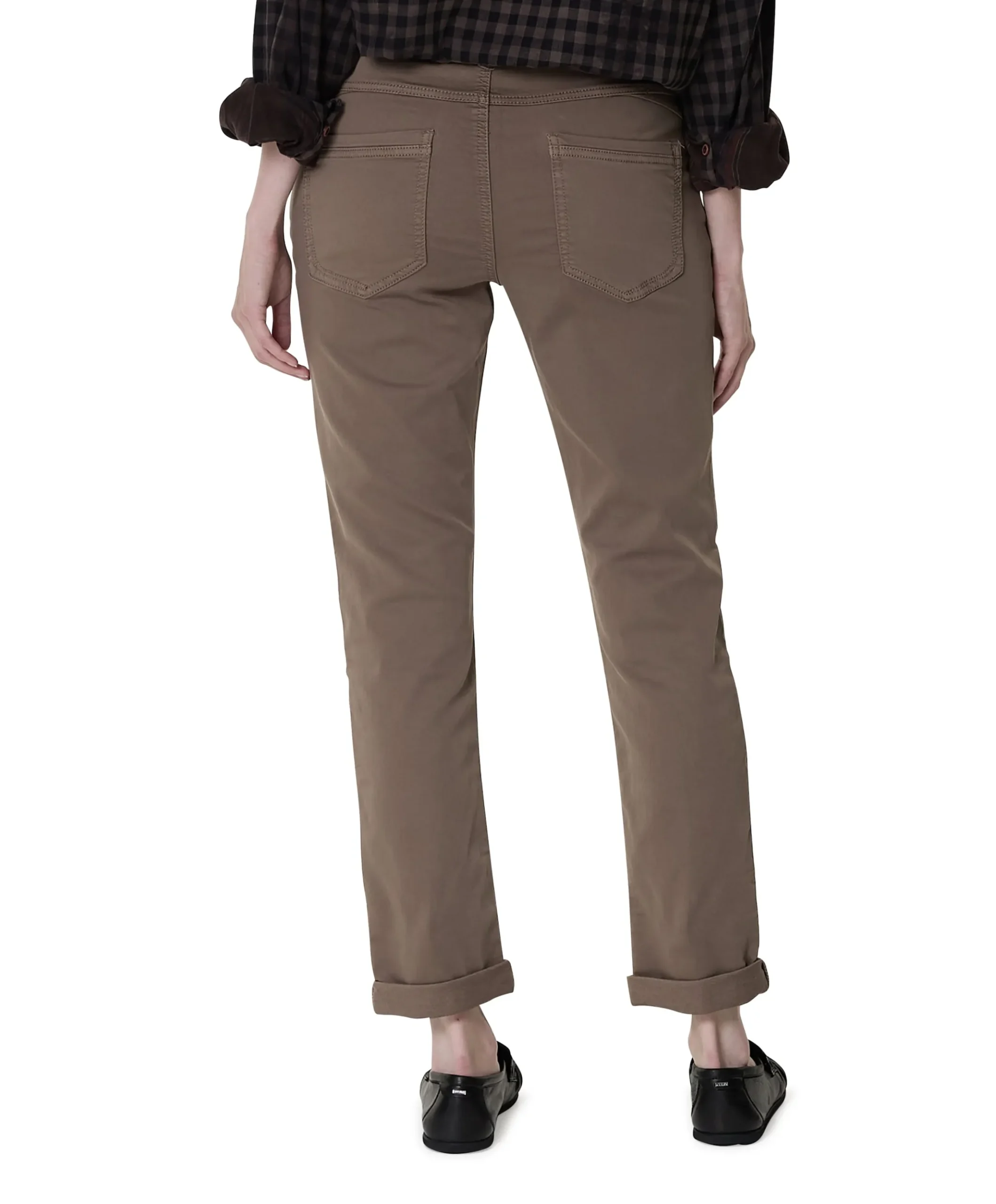 Relax jog colour dames broek bruin