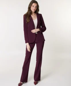 REWI 3.410.0001-B - dames broek bordeaux