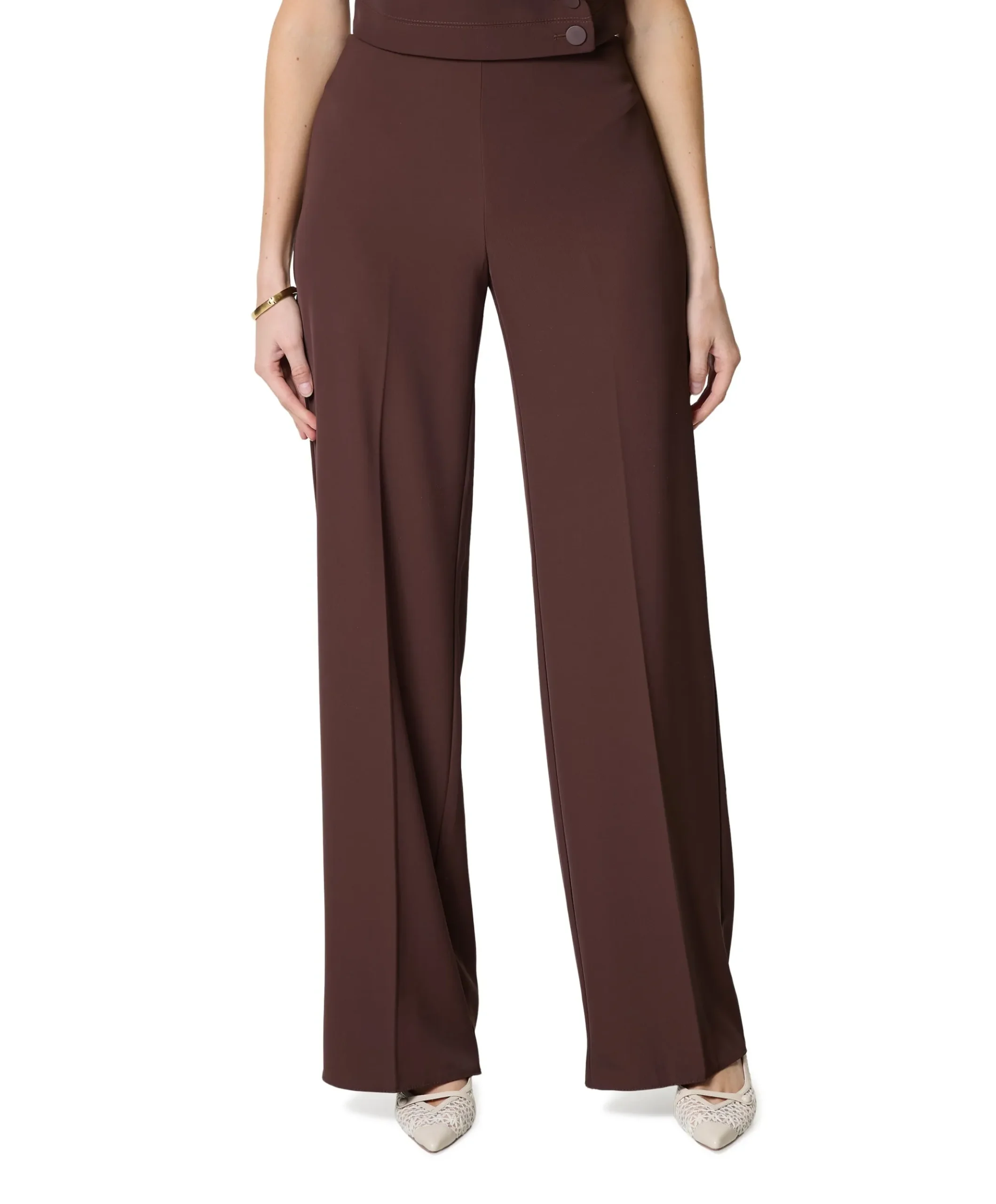 Rewi pantalone dames pantalon bruin