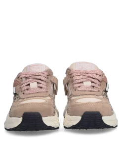 Reza Rush meisjes sneakers beige