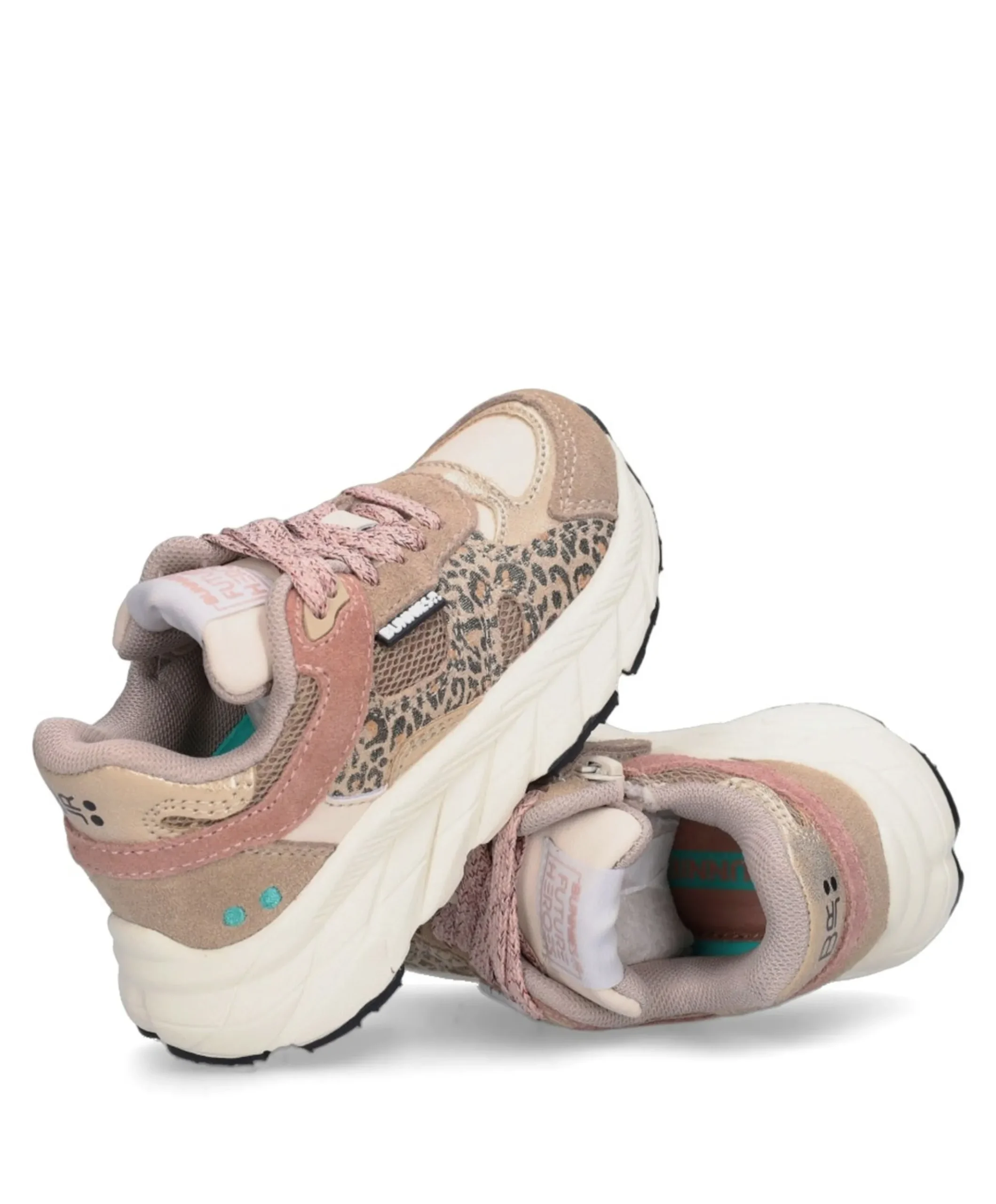 Reza Rush meisjes sneakers beige