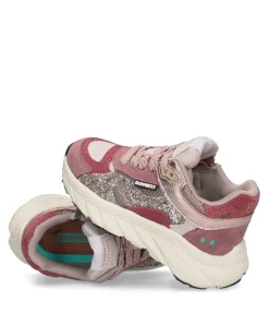 Reza Rush meisjes sneakers bordeaux