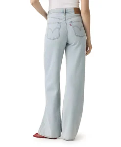 Ricage wide leg H223 dames jeans blauw