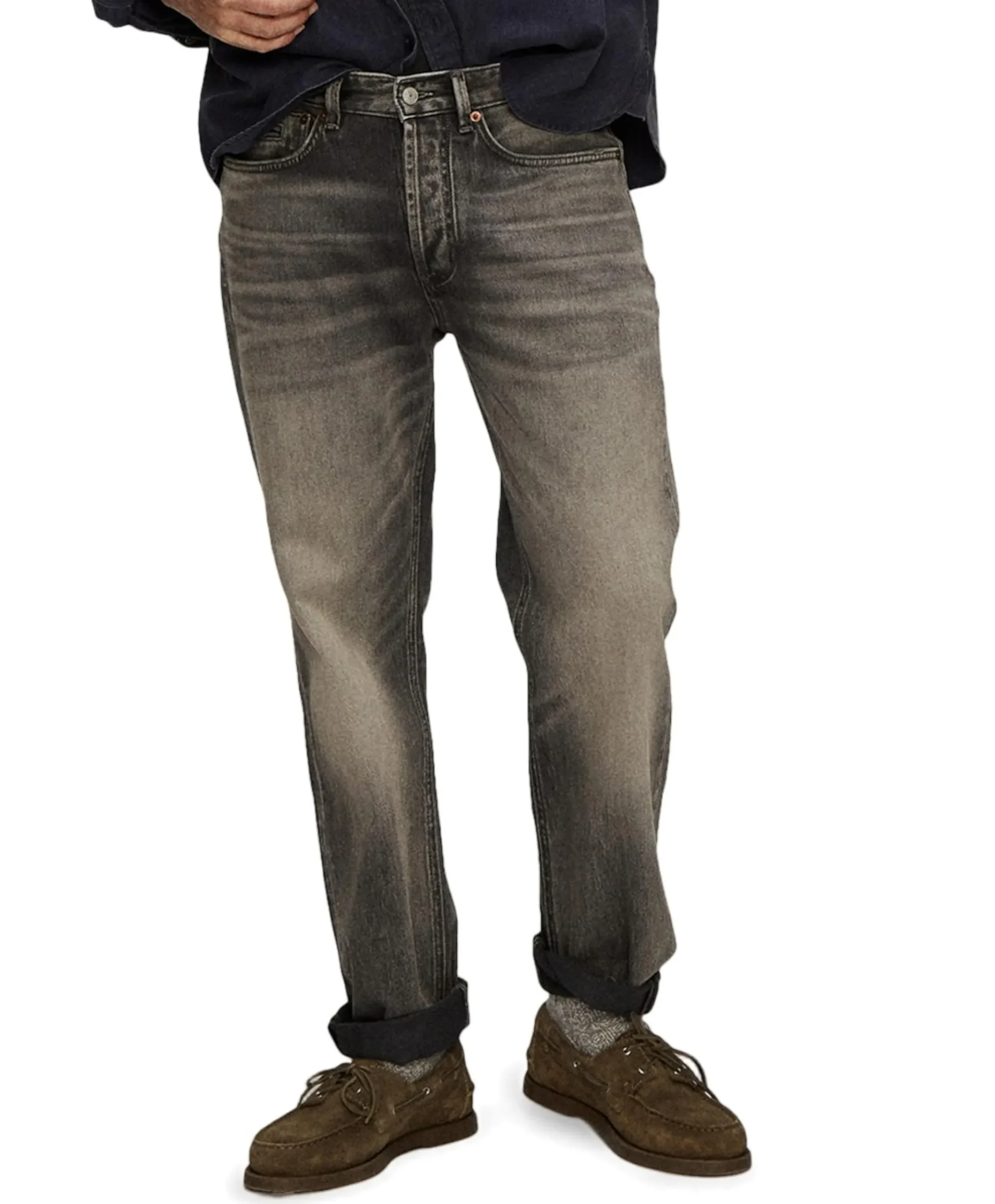 RIDGE HUNTER heren jeans grijs