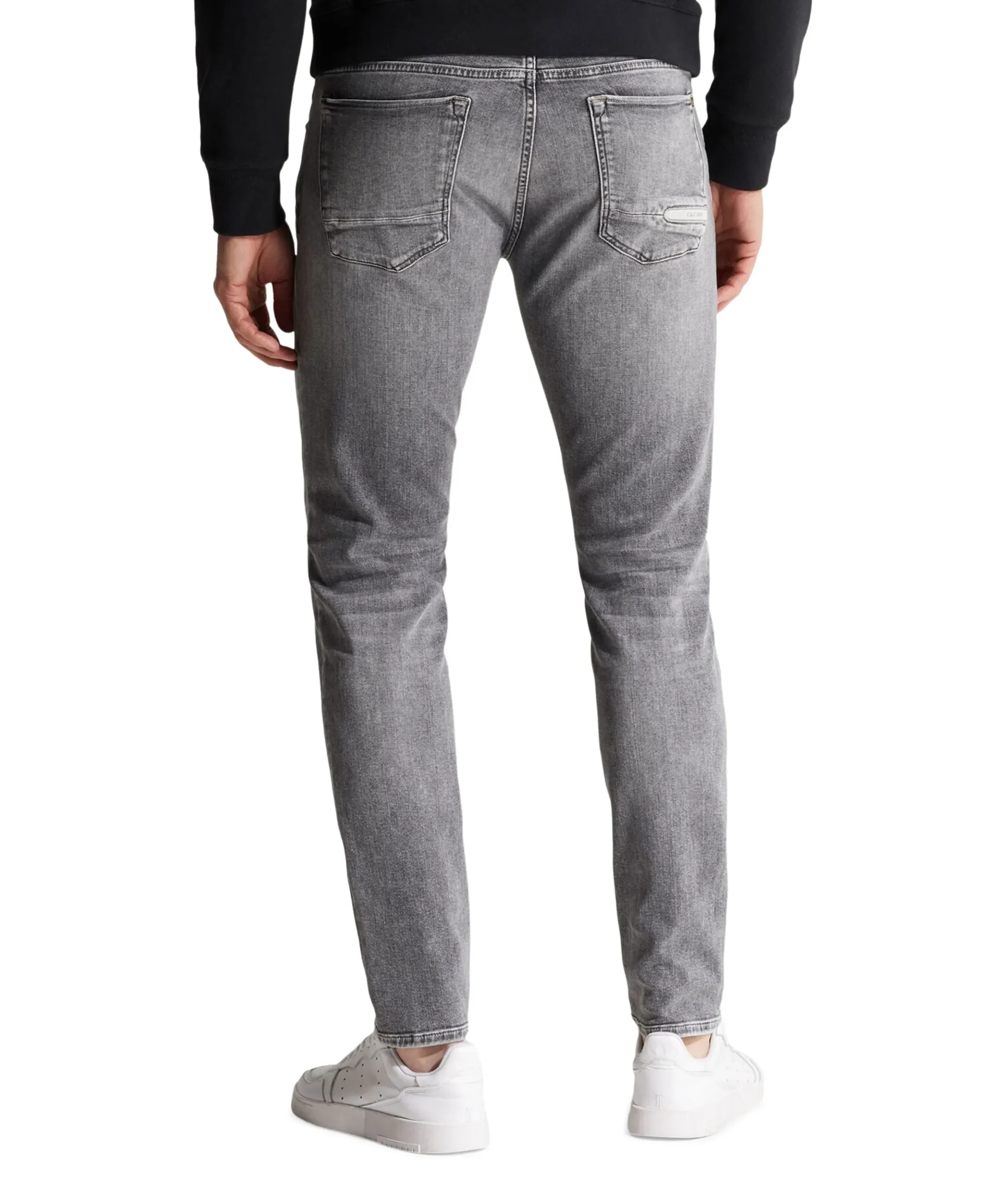 RISER SLIM MEDIUM COAL GREY heren jeans grijs