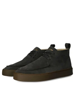 Ruby Jerrik heren veterboots grijs
