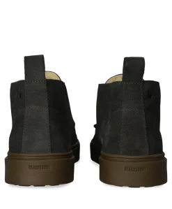 Ruby Jerrik heren veterboots grijs