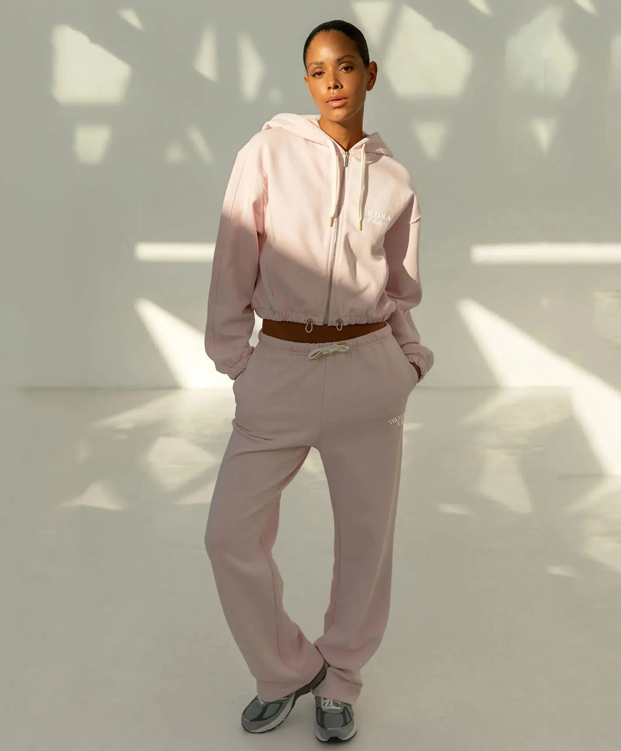 Ruby Pants dames trainingsbroek roze