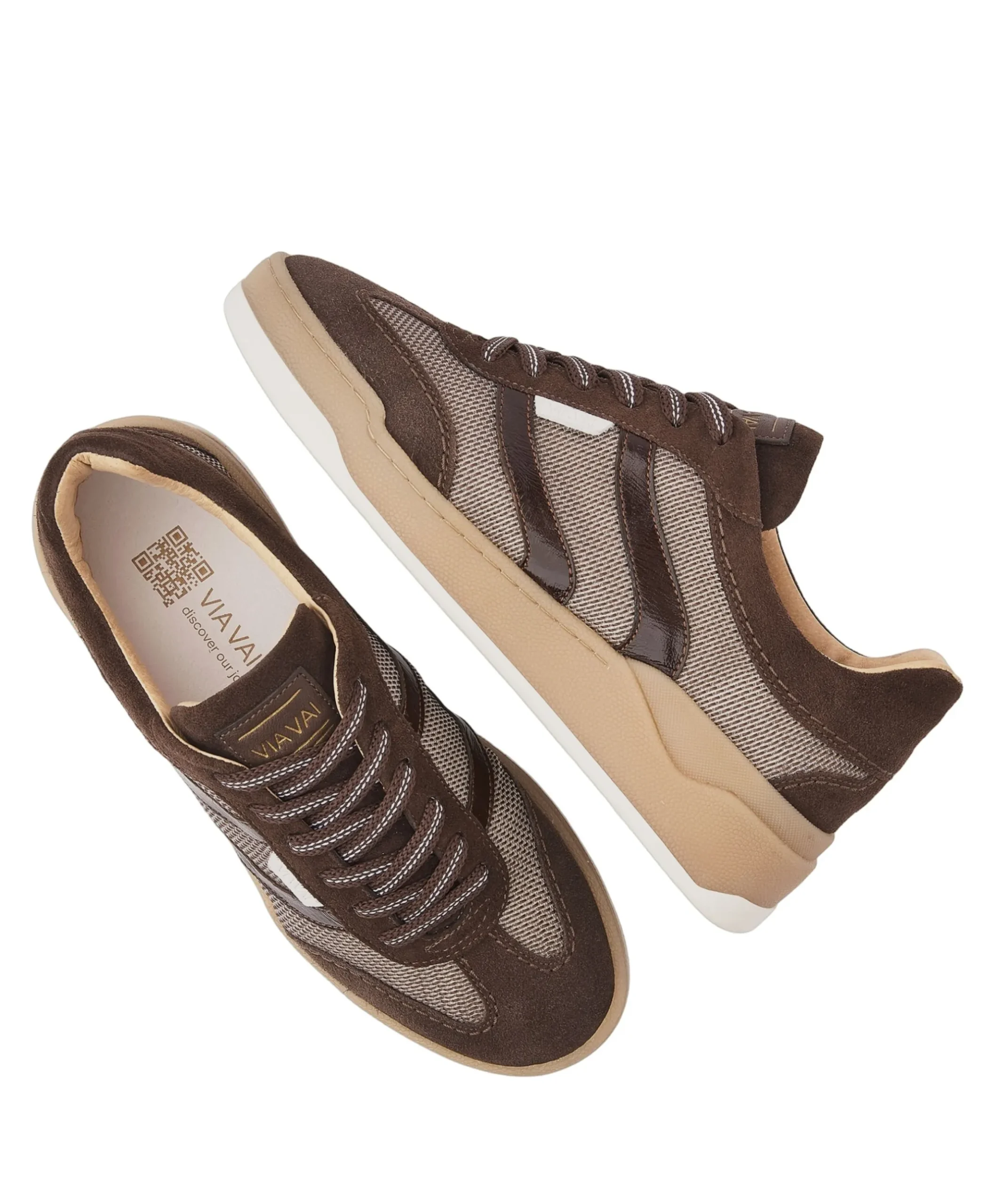 Sam Naomi dames sneakers bruin