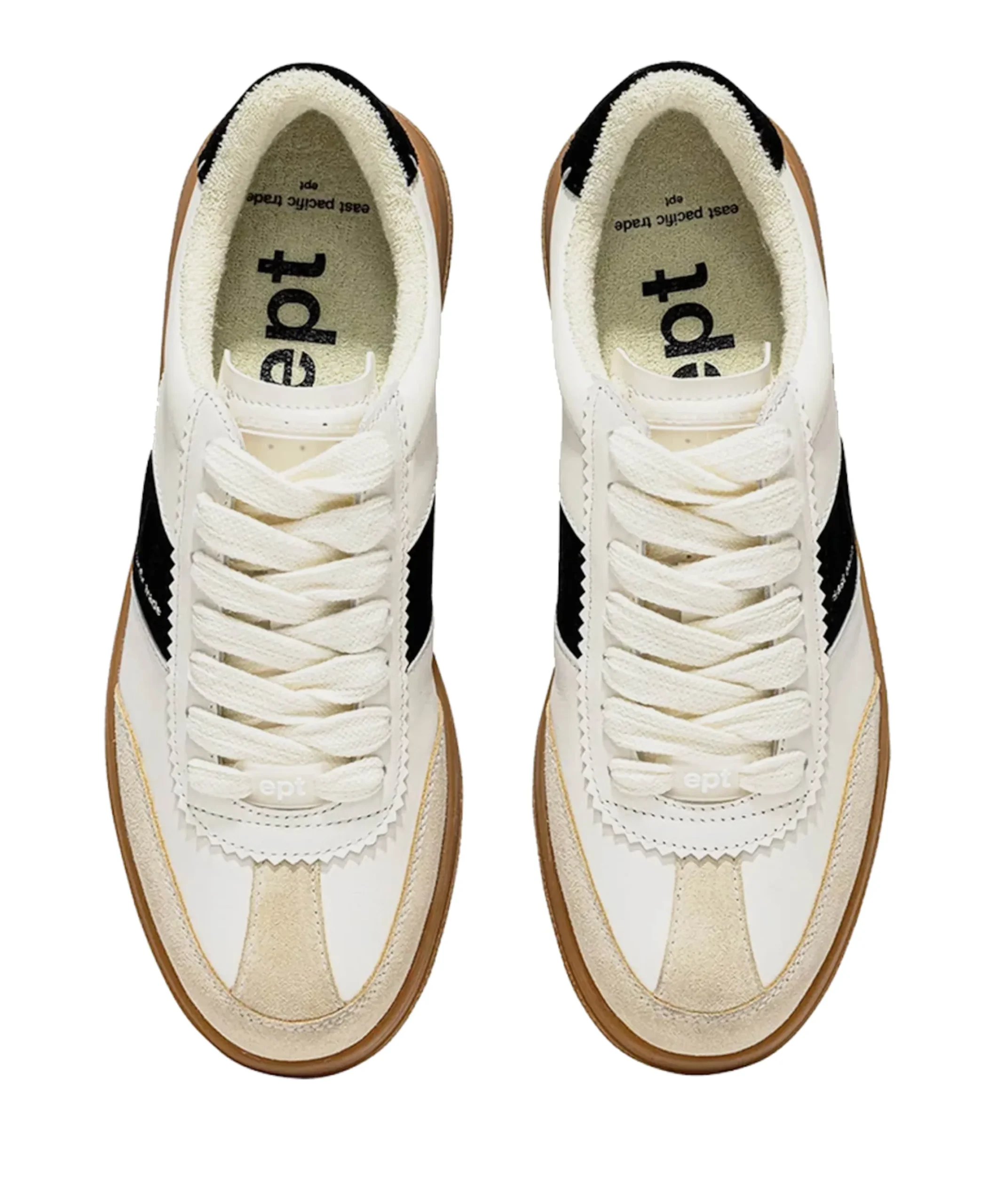 SANTOS heren sneakers ecru