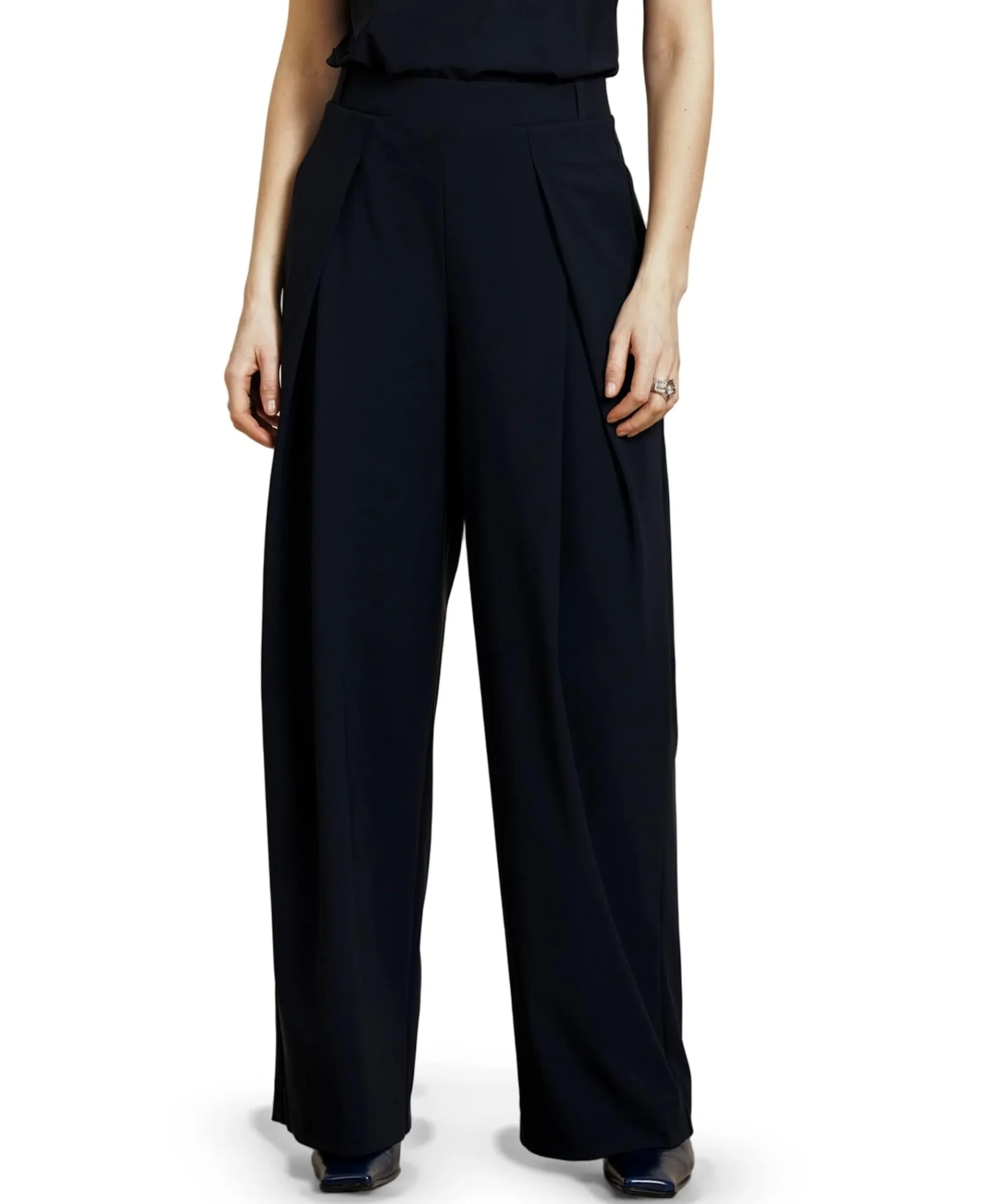 Sari dames broek blauw