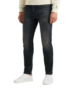 SHIFTBACK TAPERED NIGHT COAL BLACK heren jeans blauw