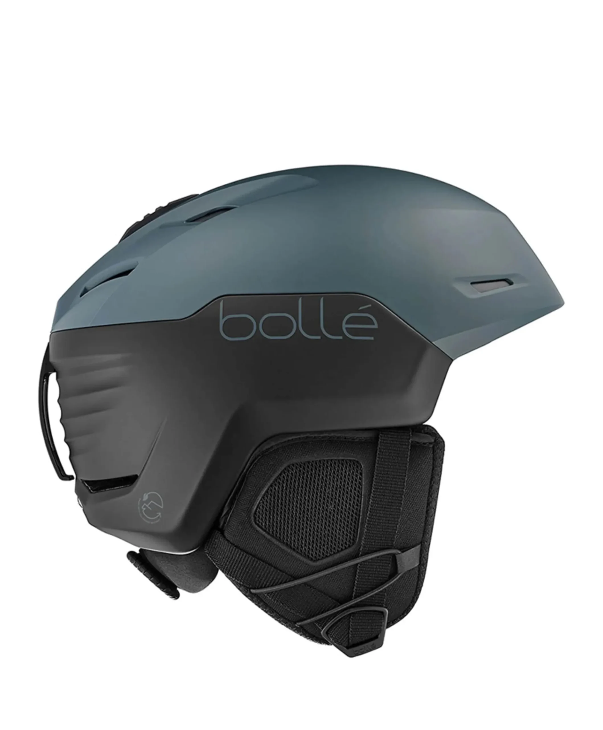 Skihelm blauw