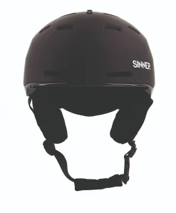 Skihelm zwart