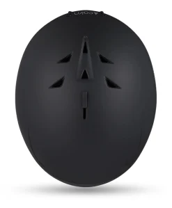Skihelm zwart