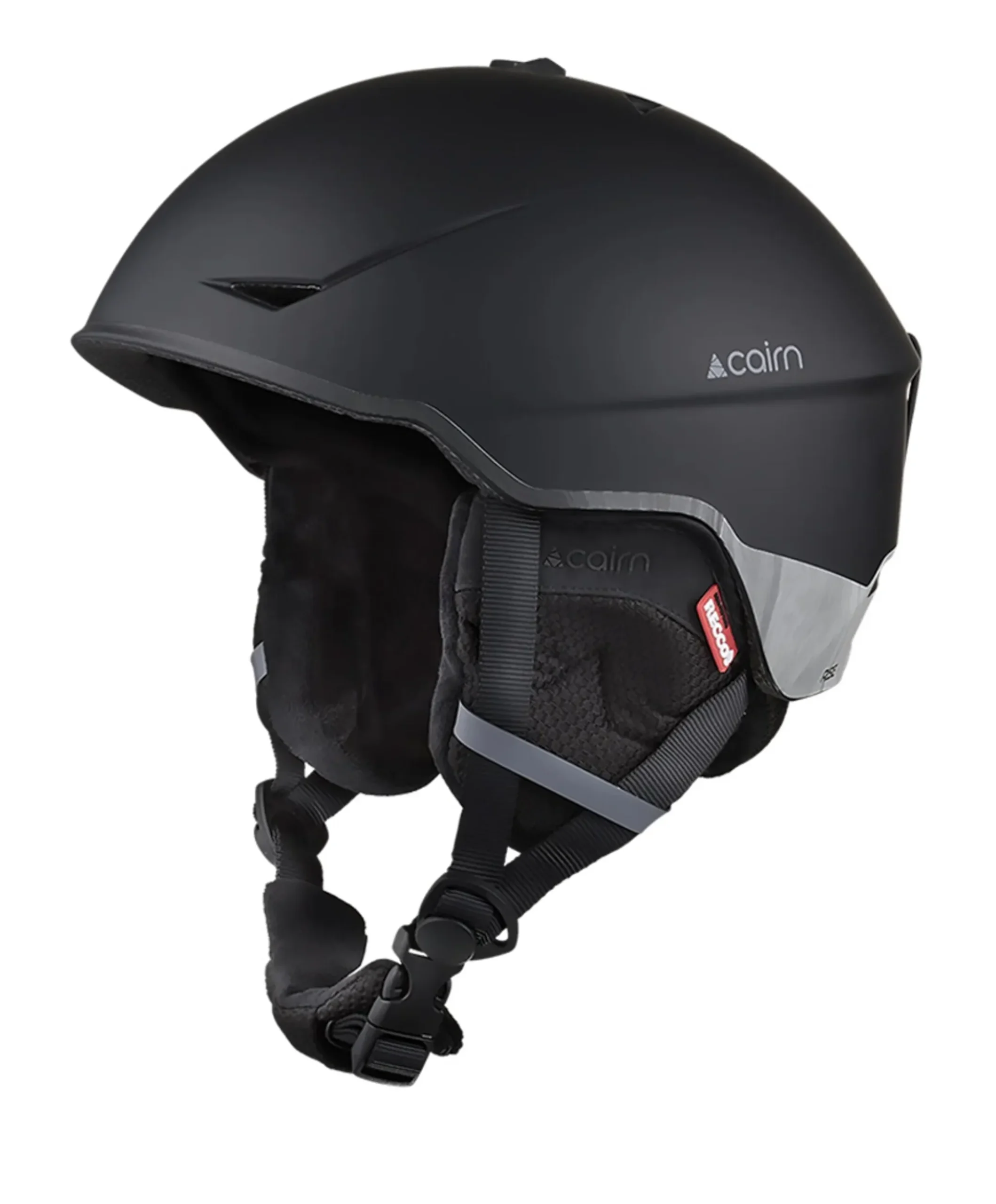 Skihelm zwart
