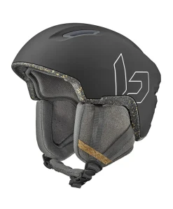 Skihelm zwart
