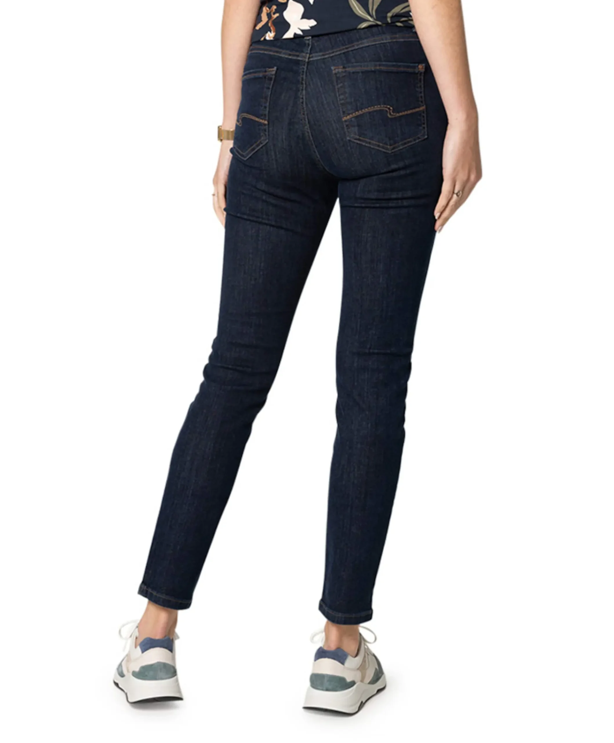 Skinny dames jeans blauw