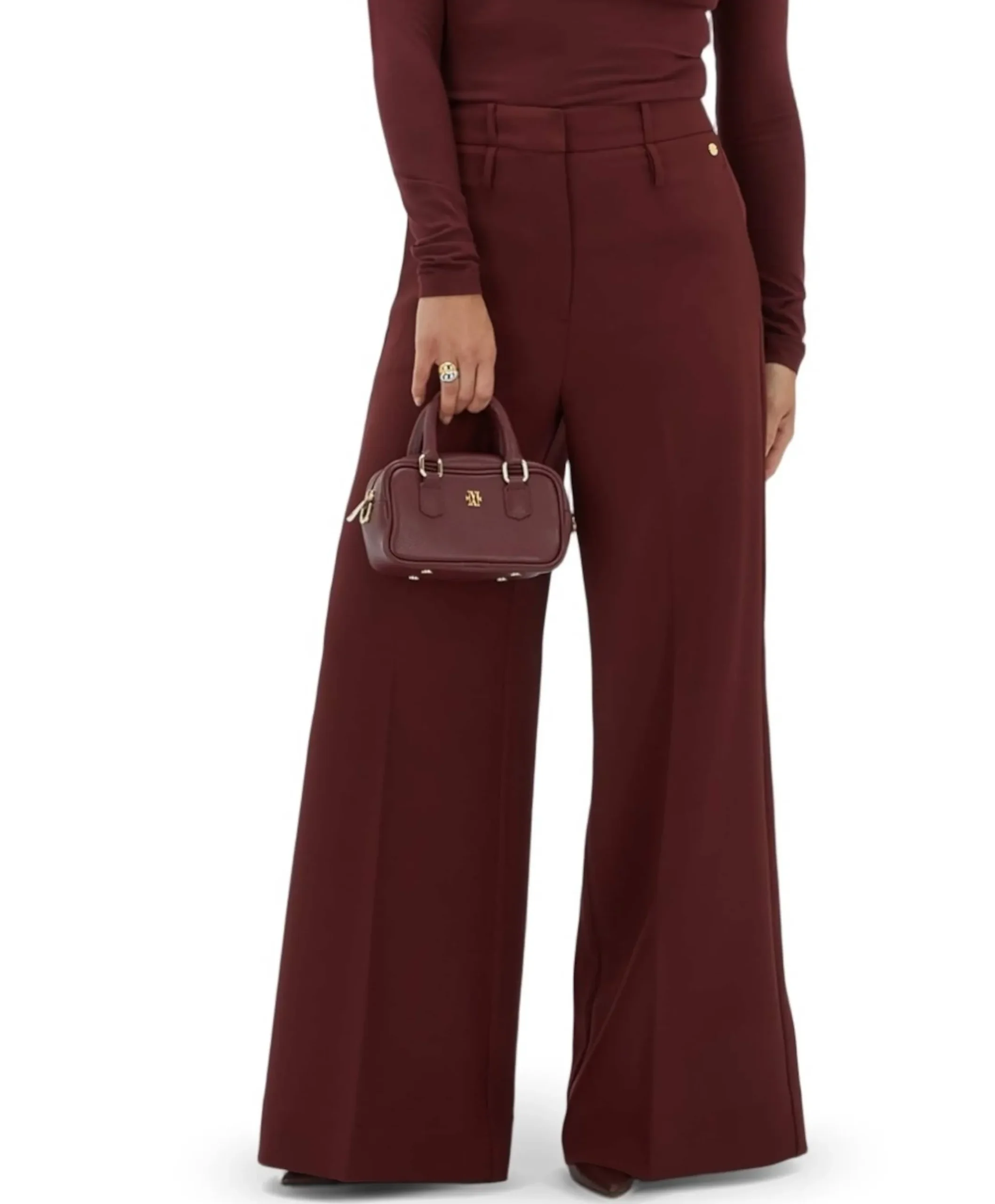 SKY dames broek bordeaux
