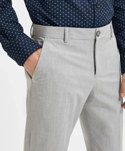 SLHSLIM-LIAM TRS FLEX NOOS heren pantalon grijs
