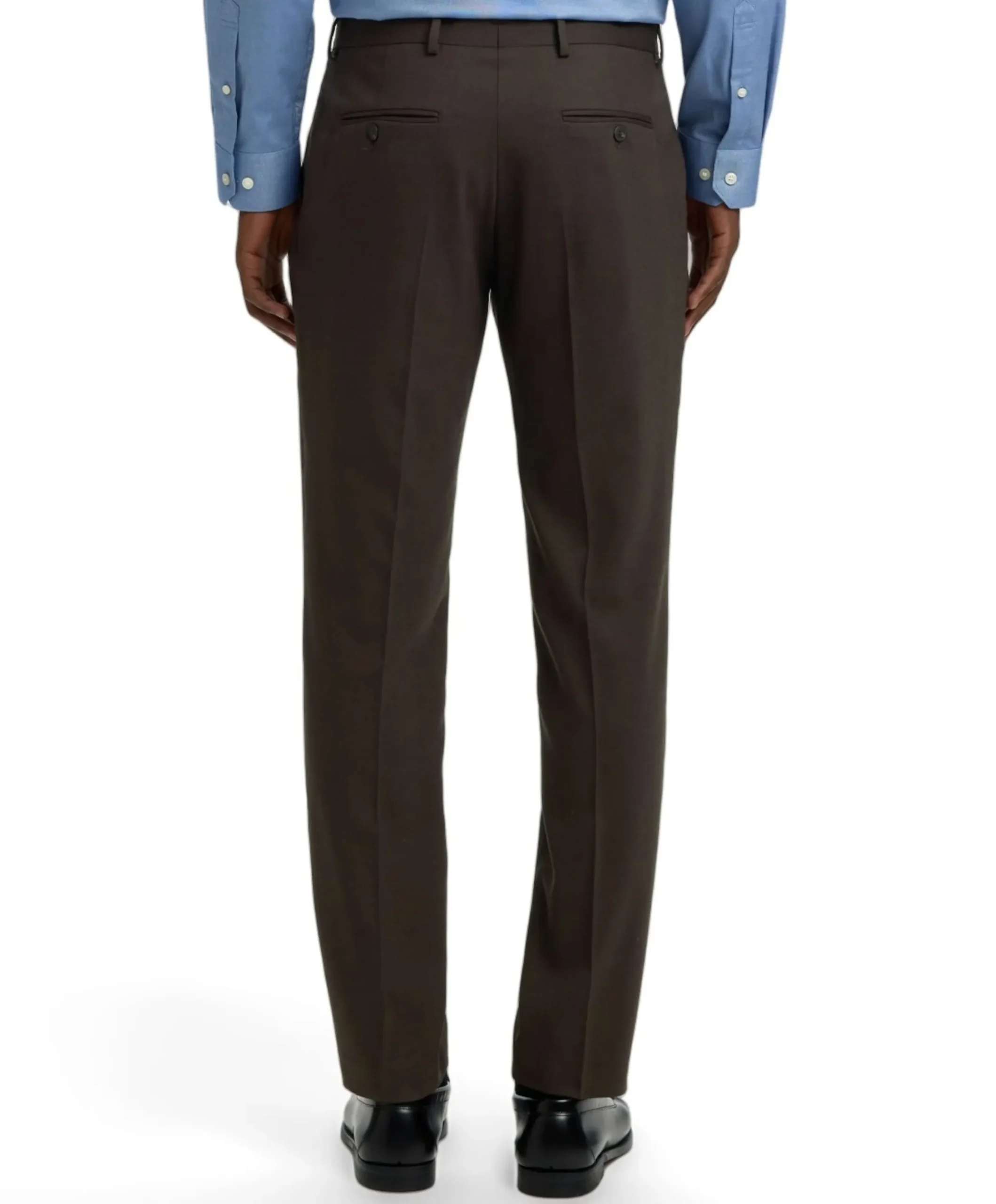 SLHSLIM-NEIL TRS B NOOS heren pantalon bruin