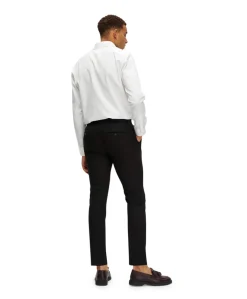 SLHSLIM-NEIL TRS B NOOS heren pantalon zwart