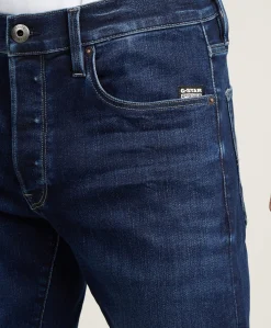 3301 Slim heren jeans blauw