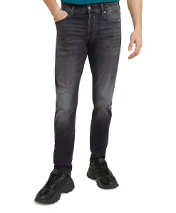 3301 Slim heren jeans zwart