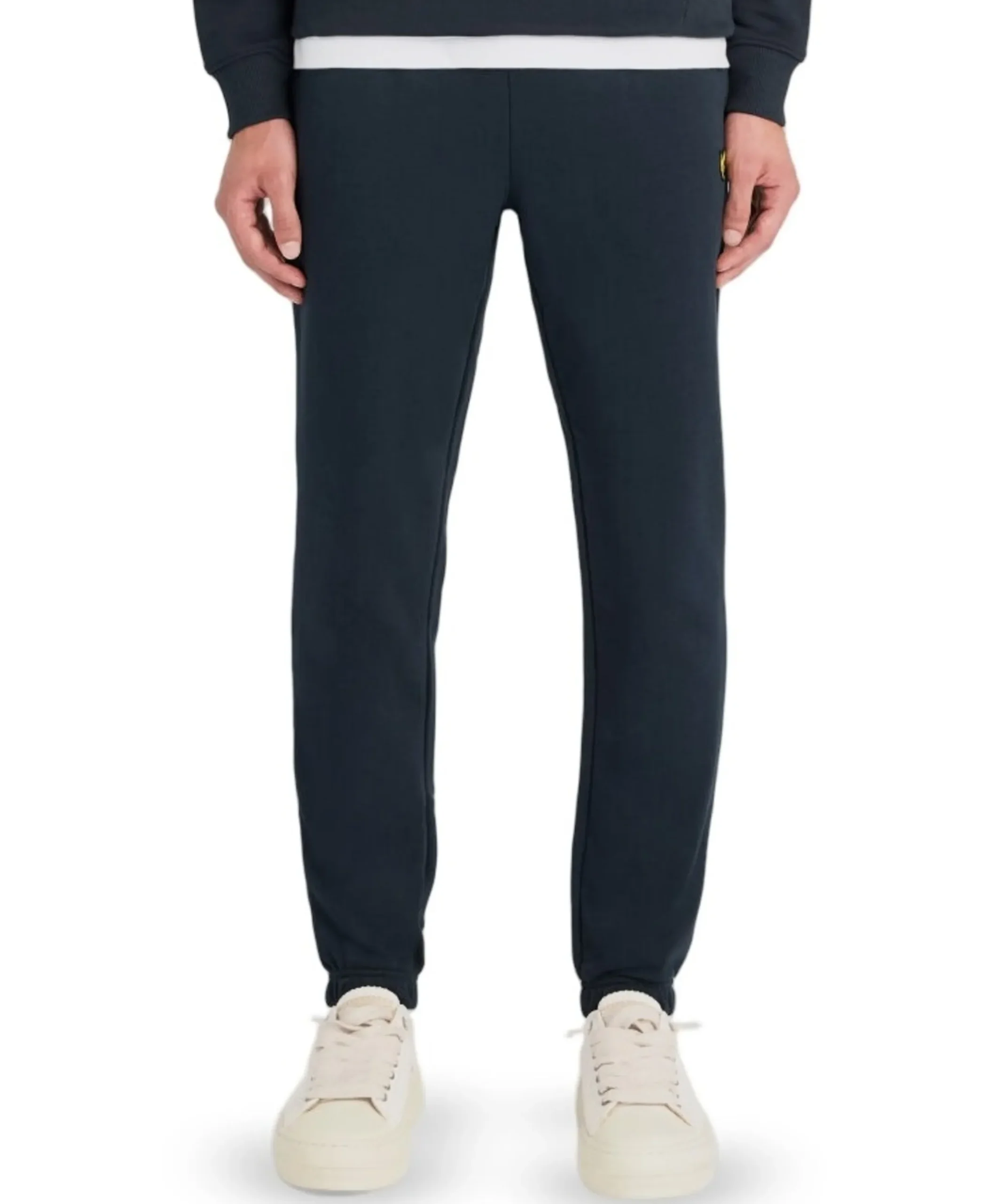 Slim sweat pant heren broek blauw